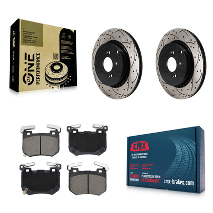 [Arrière] Disque et plaquette de frein pour Genesis G70 Kia Stinger KDC-101245