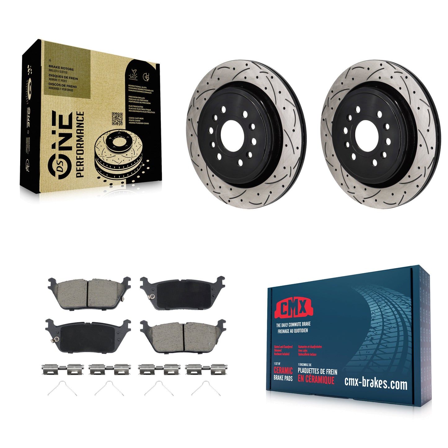 [Arrière] Disque et plaquette de frein pour Ram 1500 Jeep Wagoneer Grand L KDC-101270
