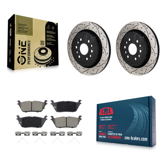 [Arrière] Disque et plaquette de frein pour Ram 1500 Jeep Wagoneer Grand L KDC-101270