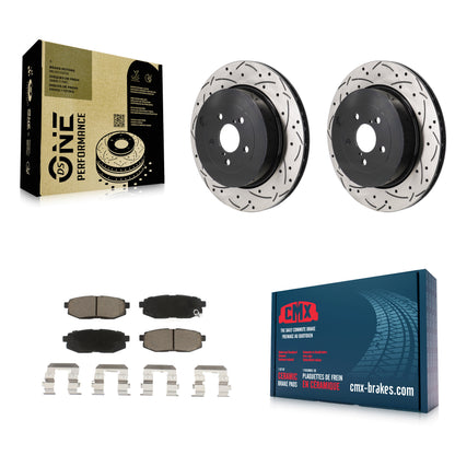 [Arrière] Disque et plaquette de frein pour Subaru BRZ Toyota 86 With Brembo Brakes KDC-101276