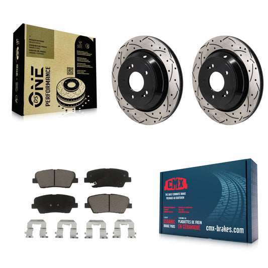 [Arrière] Disque et plaquette de frein pour Hyundai Equus Kia K900 KDC-101280