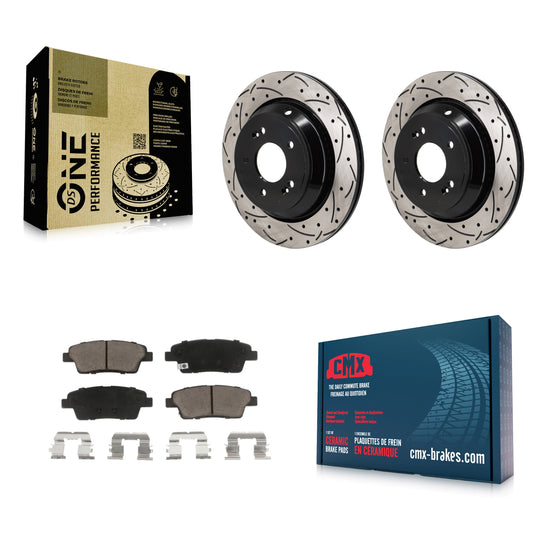 [Arrière] Disque et plaquette de frein pour 2015 Kia K900 3.8L KDC-101281