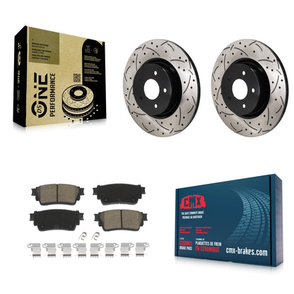 [Arrière] Disque et plaquette de frein pour Mitsubishi Outlander Nissan Pathfinder KDC-101285