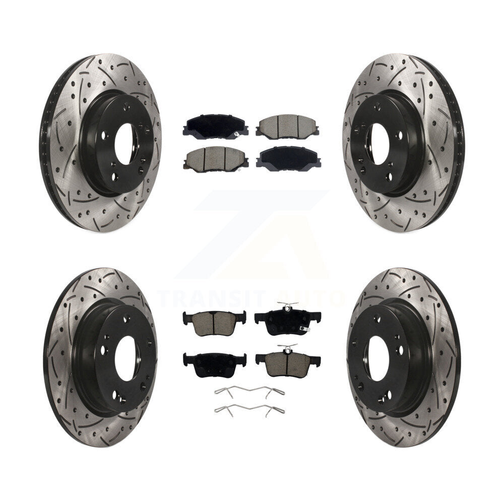 [Avant et Arrière] Disque et plaquette de frein pour 2019-2022 Honda Insight KDC-101290