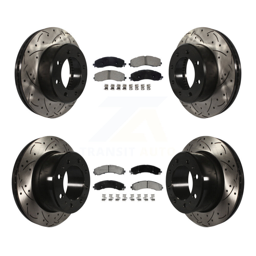 [Avant et Arrière] Disque et plaquette de frein pour Ram 3500 With Dual Wheels KDC-101291