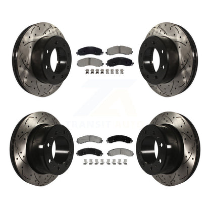 [Avant et Arrière] Disque et plaquette de frein pour Ram 3500 With Dual Wheels KDC-101291