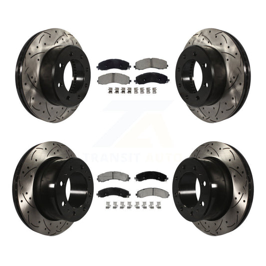 [Avant et Arrière] Disque et plaquette de frein pour Ram 3500 With Dual Wheels KDC-101291