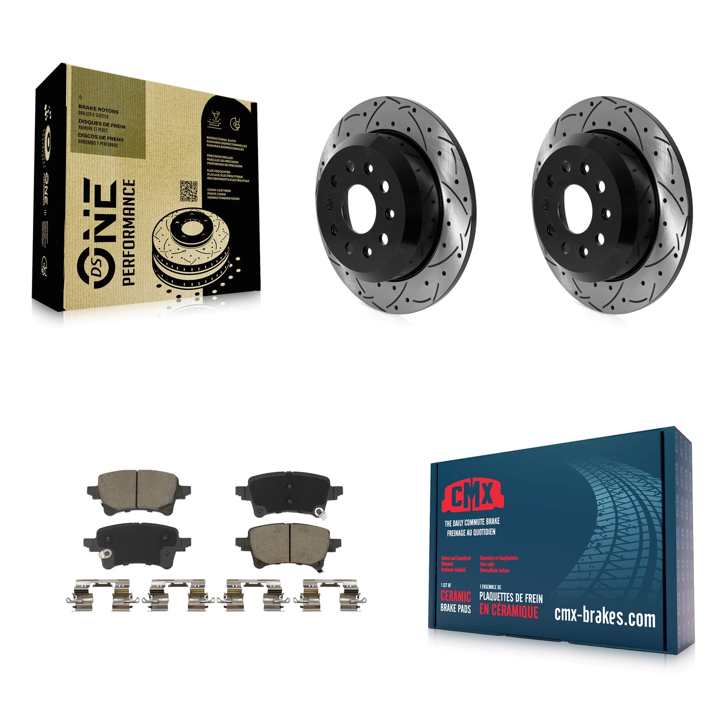 [Arrière] Disque et plaquette de frein pour Jeep Wrangler KDC-101292