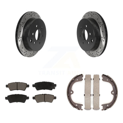 [Arrière] Disque et plaquette de frein pour 06-07 Nissan Xterra KDC-101356