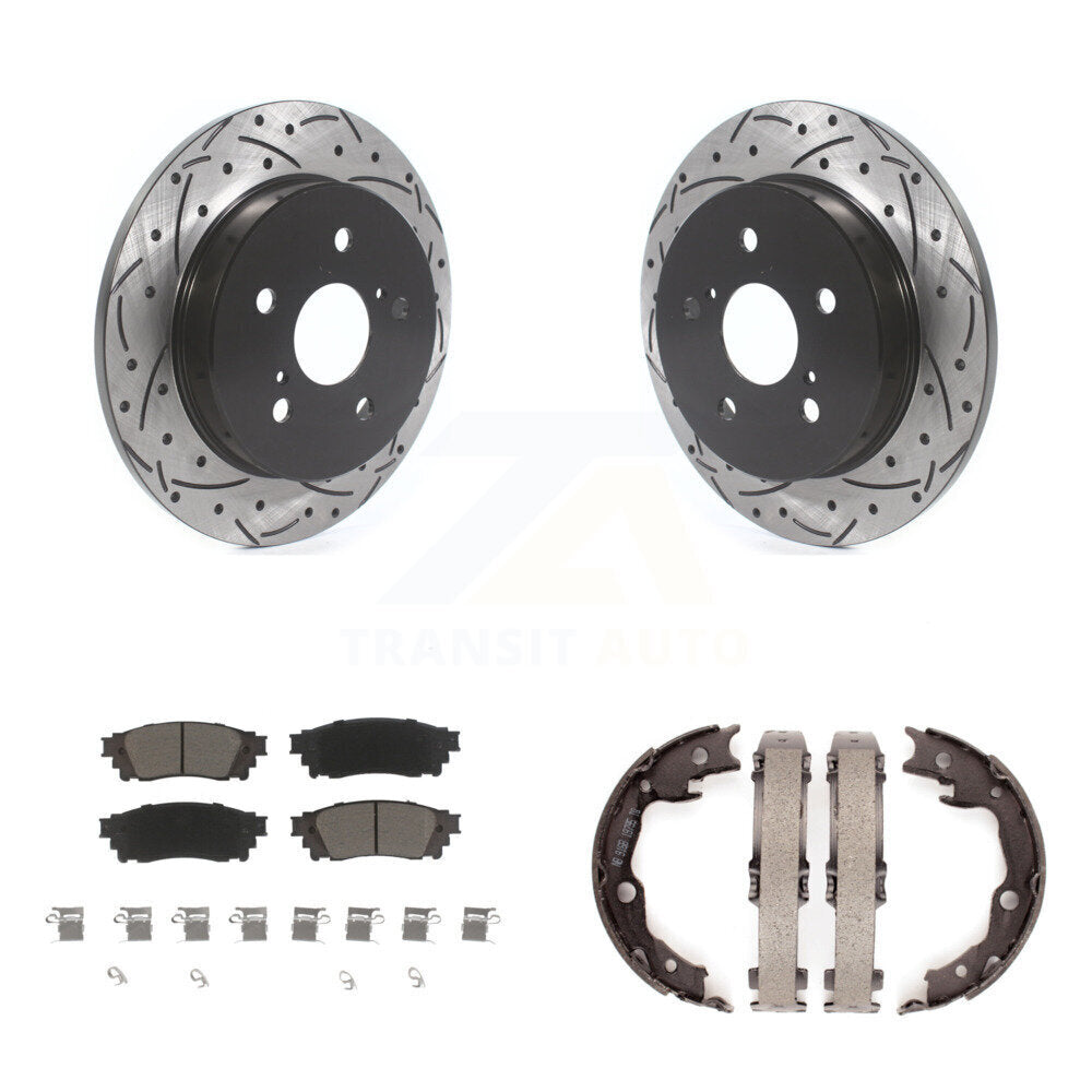 [Arrière] Disque et plaquette de frein pour Toyota Camry RAV4 KDC-101365
