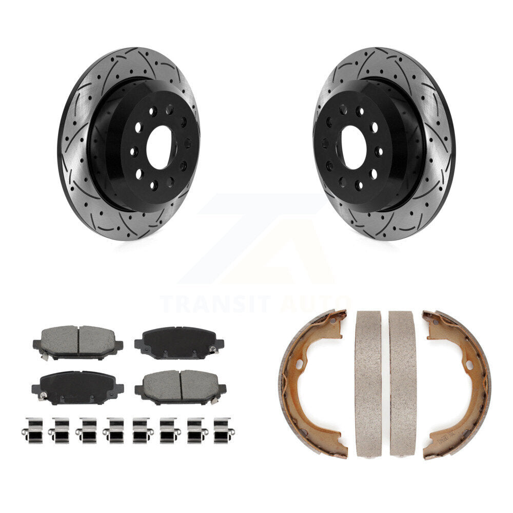 [Arrière] Disque et plaquette de frein pour Jeep Wrangler Sport KDC-101403