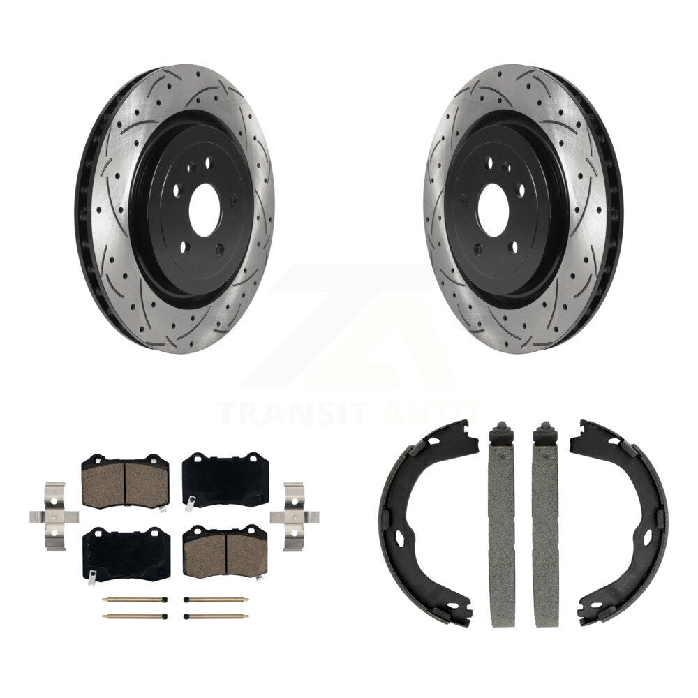 [Arrière] Disque et plaquette de frein pour Chevrolet Camaro KDC-101418