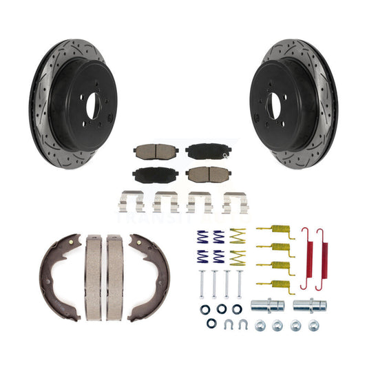 [Arrière] Disque et plaquette de frein pour Subaru KDC-101593