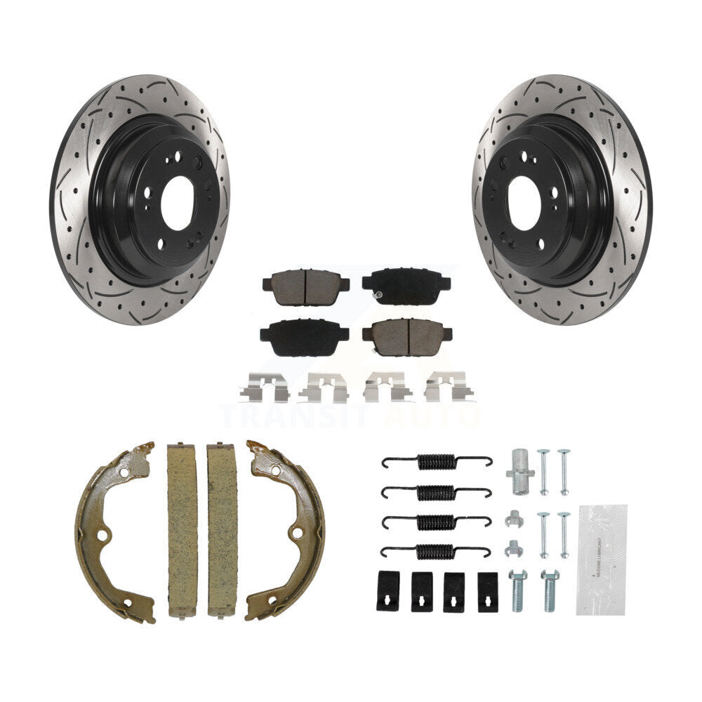 [Arrière] Disque et plaquette de frein pour Acura TL KDC-101608