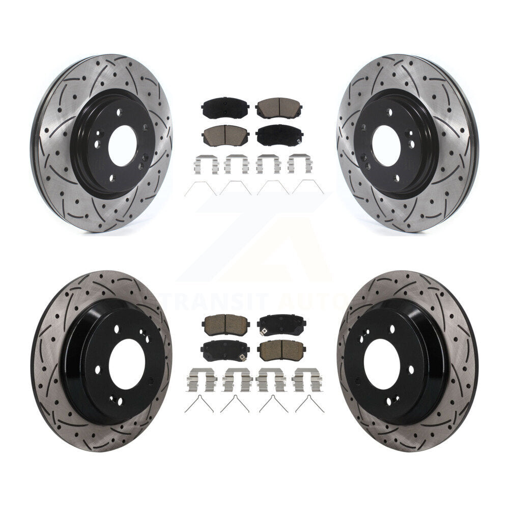 [Avant et Arrière] Disque et plaquette de frein pour Hyundai Kona KDC-101687