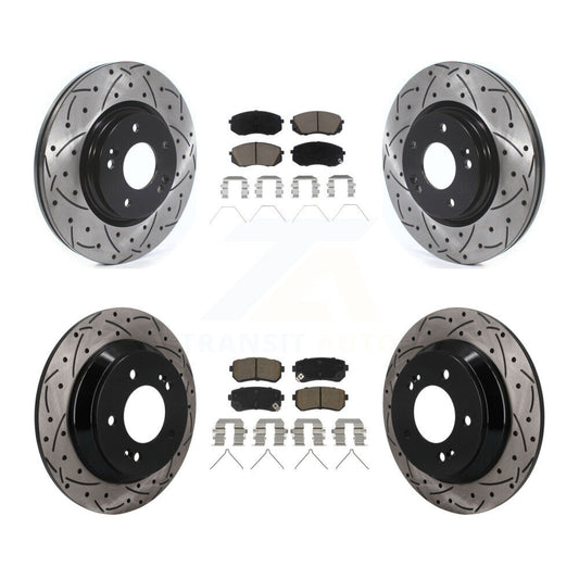 [Avant et Arrière] Disque et plaquette de frein pour Hyundai Kona KDC-101687
