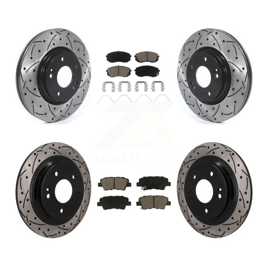 [Avant et Arrière] Disque et plaquette de frein pour 2022-2023 Hyundai Kona AWD KDC-101692