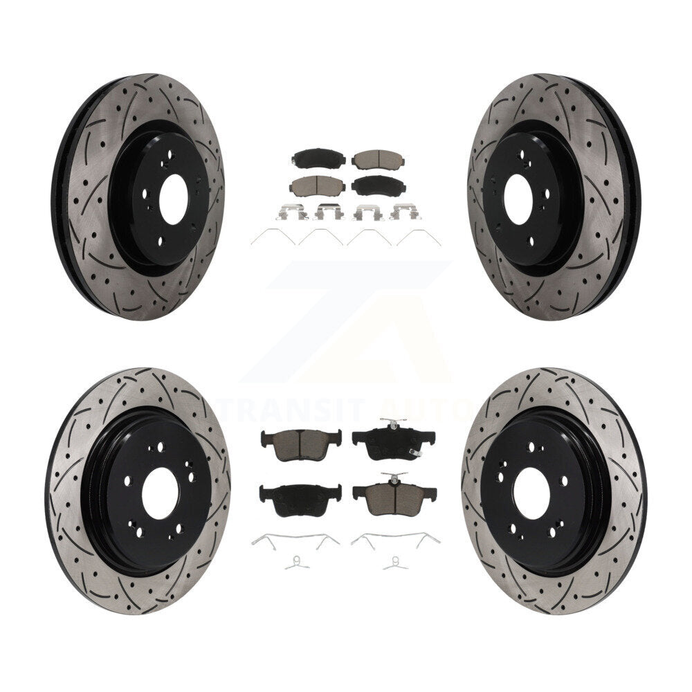 [Avant et Arrière] Disque et plaquette de frein pour 2019-2021 Acura RDX KDC-101707