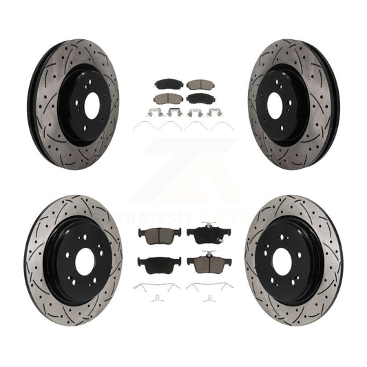 [Avant et Arrière] Disque et plaquette de frein pour 2019-2021 Acura RDX KDC-101707