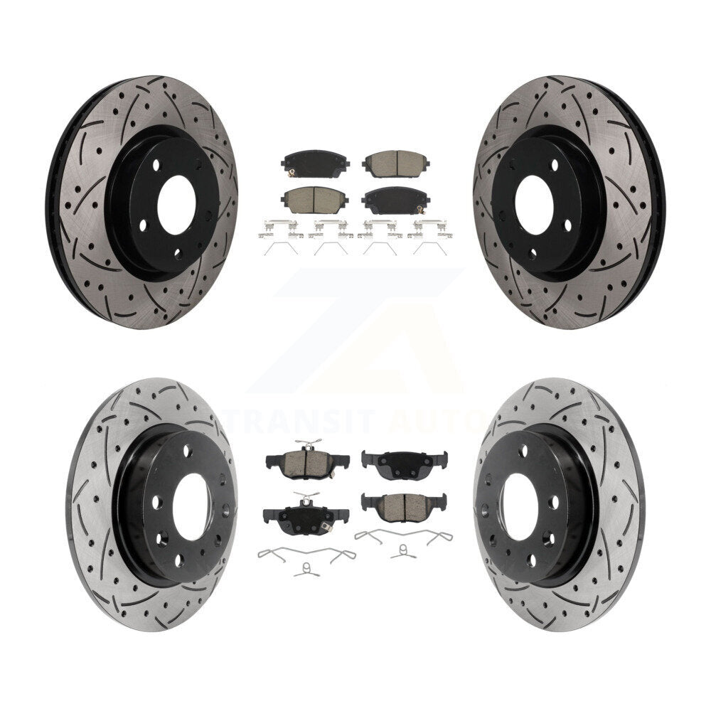 [Avant et Arrière] Disque et plaquette de frein pour Mazda 3 Sport AWD KDC-101721