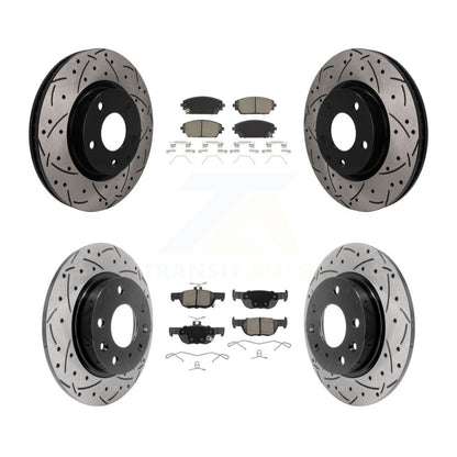 [Avant et Arrière] Disque et plaquette de frein pour Mazda 3 Sport AWD KDC-101721
