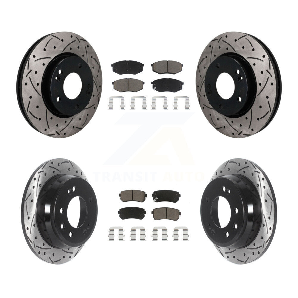 [Avant et Arrière] Disque et plaquette de frein pour Hyundai Tucson Kia Sportage FWD KDC-101730