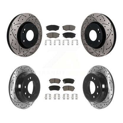 [Avant et Arrière] Disque et plaquette de frein pour Hyundai Tucson Kia Sportage FWD KDC-101730