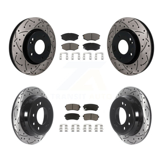 [Avant et Arrière] Disque et plaquette de frein pour Hyundai Tucson Kia Sportage FWD KDC-101730