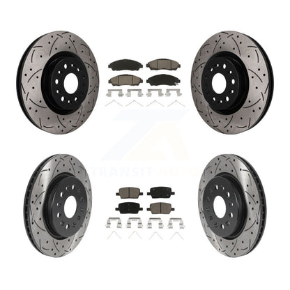 [Avant et Arrière] Disque et plaquette de frein pour Cadillac XT5 Buick Enclave XT6 KDC-101736