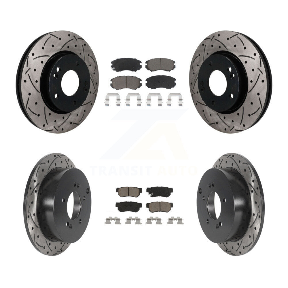 [Avant et Arrière] Disque et plaquette de frein pour Hyundai Tucson Kia Sportage KDC-101758