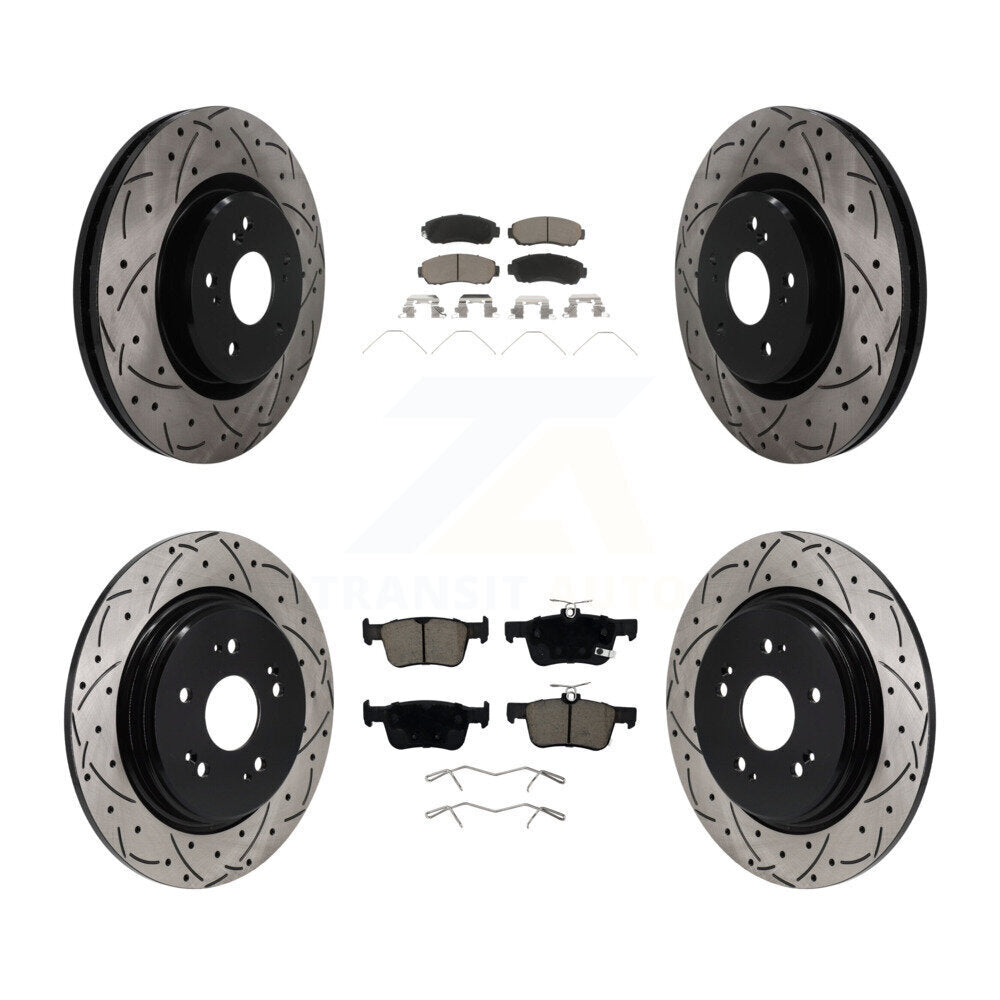[Avant et Arrière] Disque et plaquette de frein pour 2022-2024 Acura RDX KDC-101763