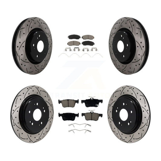 [Avant et Arrière] Disque et plaquette de frein pour 2022-2024 Acura RDX KDC-101763