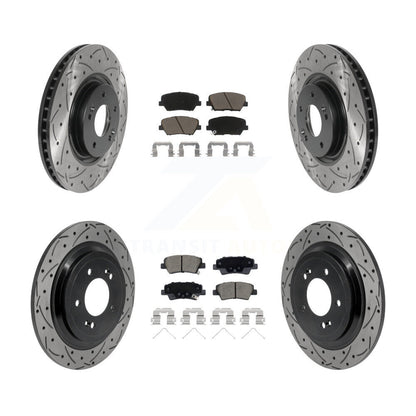 [Avant et Arrière] Disque et plaquette de frein pour 2019-2020 Hyundai Nexo KDC-101769