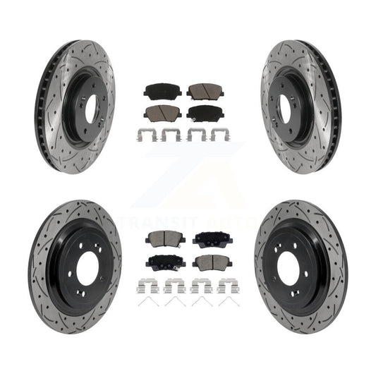 [Avant et Arrière] Disque et plaquette de frein pour 2019-2020 Hyundai Nexo KDC-101769