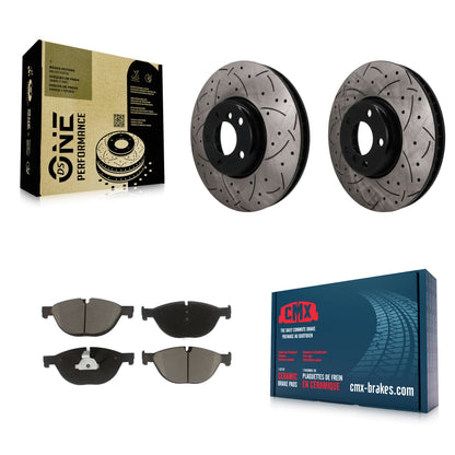 [Avant] Disque et plaquette de frein pour BMW 550i xDrive 650i Gran Coupe 535i GT KDC-101770
