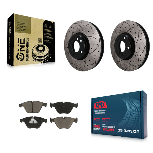 [Avant] Disque et plaquette de frein pour 2011-2013 BMW 535i KDC-101771