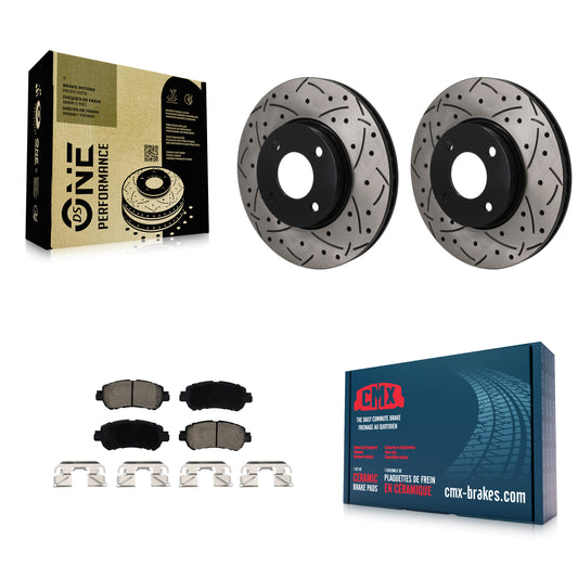 [Avant] Disque et plaquette de frein pour Nissan Kicks Versa KDC-101779