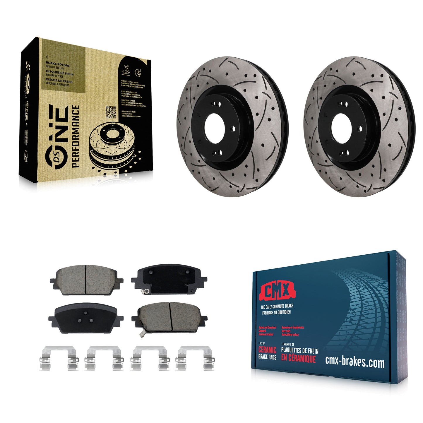 [Avant] Disque et plaquette de frein pour Hyundai Santa Fe Kia Sorento Cruz KDC-101786