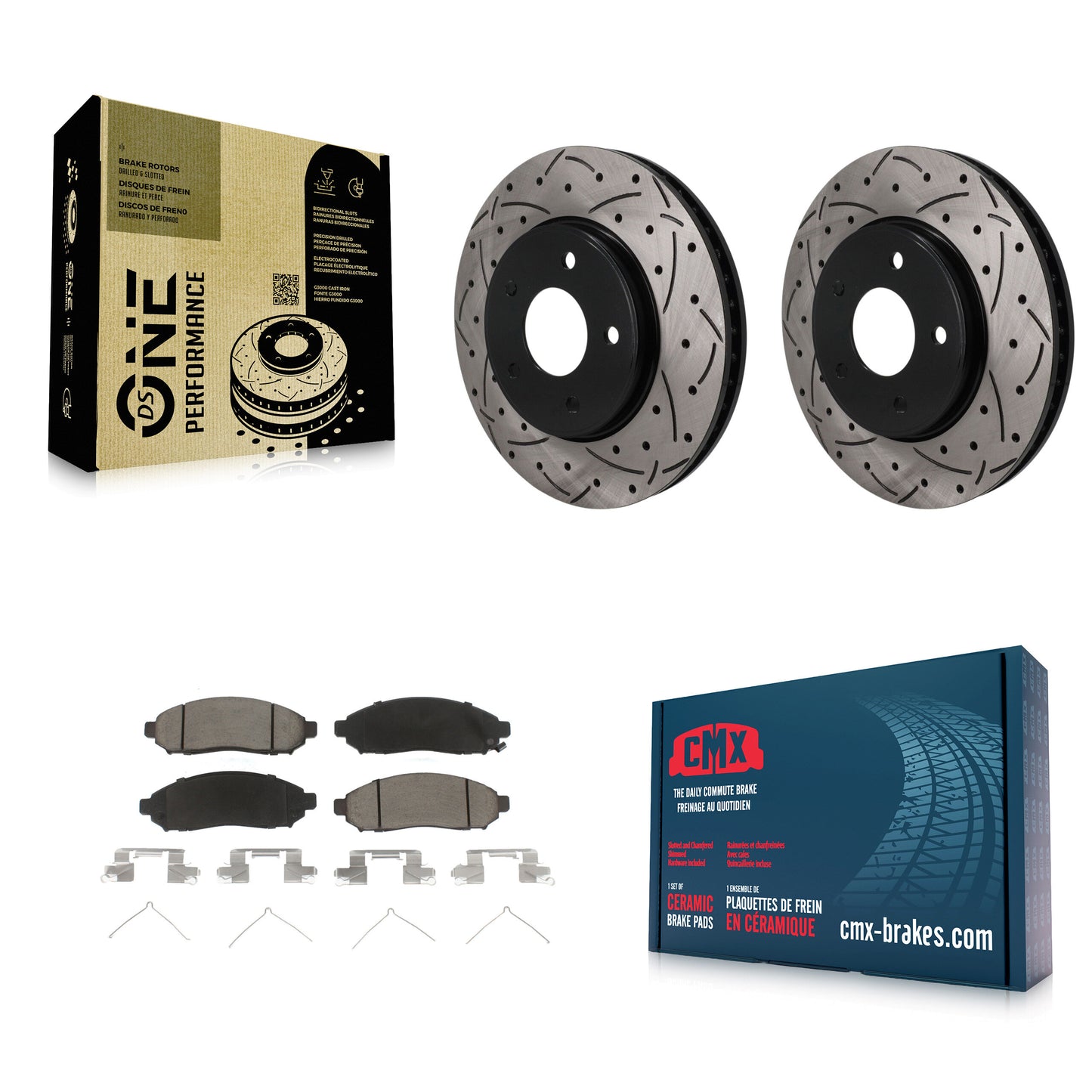 [Avant] Disque et plaquette de frein pour Nissan NV200 LEAF Chevrolet City Express KDC-101792