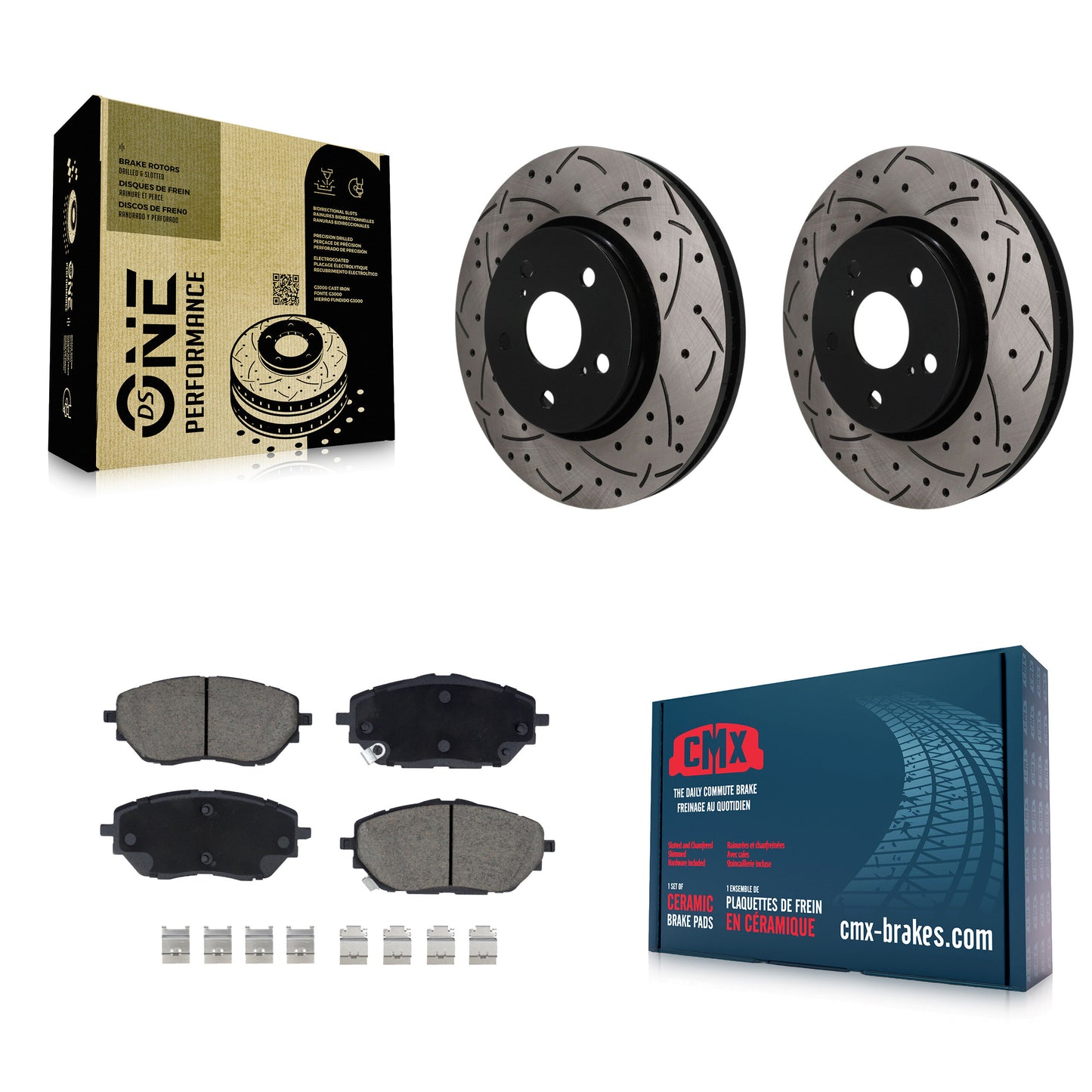 [Avant] Disque et plaquette de frein pour Toyota C-HR KDC-101796
