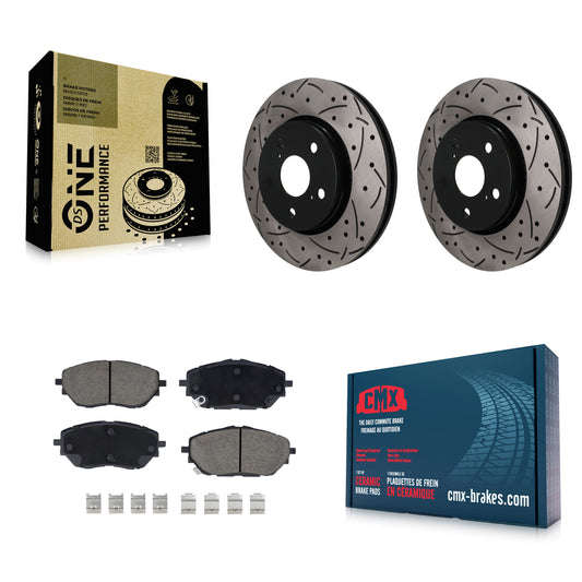 [Avant] Disque et plaquette de frein pour Toyota C-HR KDC-101796