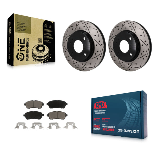 [Avant] Disque et plaquette de frein pour Ford Fiesta KDC-101800