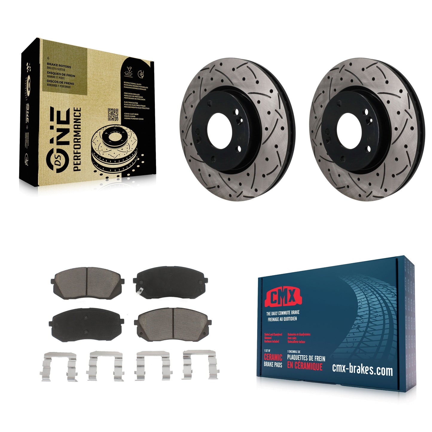 [Avant] Disque et plaquette de frein pour 2010-2012 Kia Rondo KDC-101803