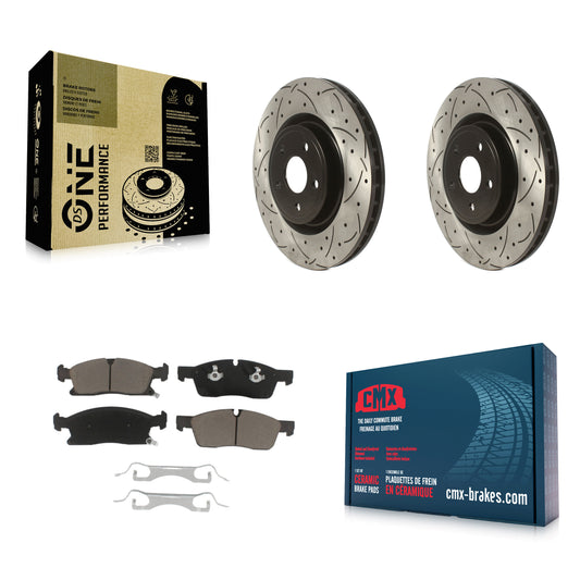 [Avant] Disque et plaquette de frein pour Dodge Durango KDC-101809
