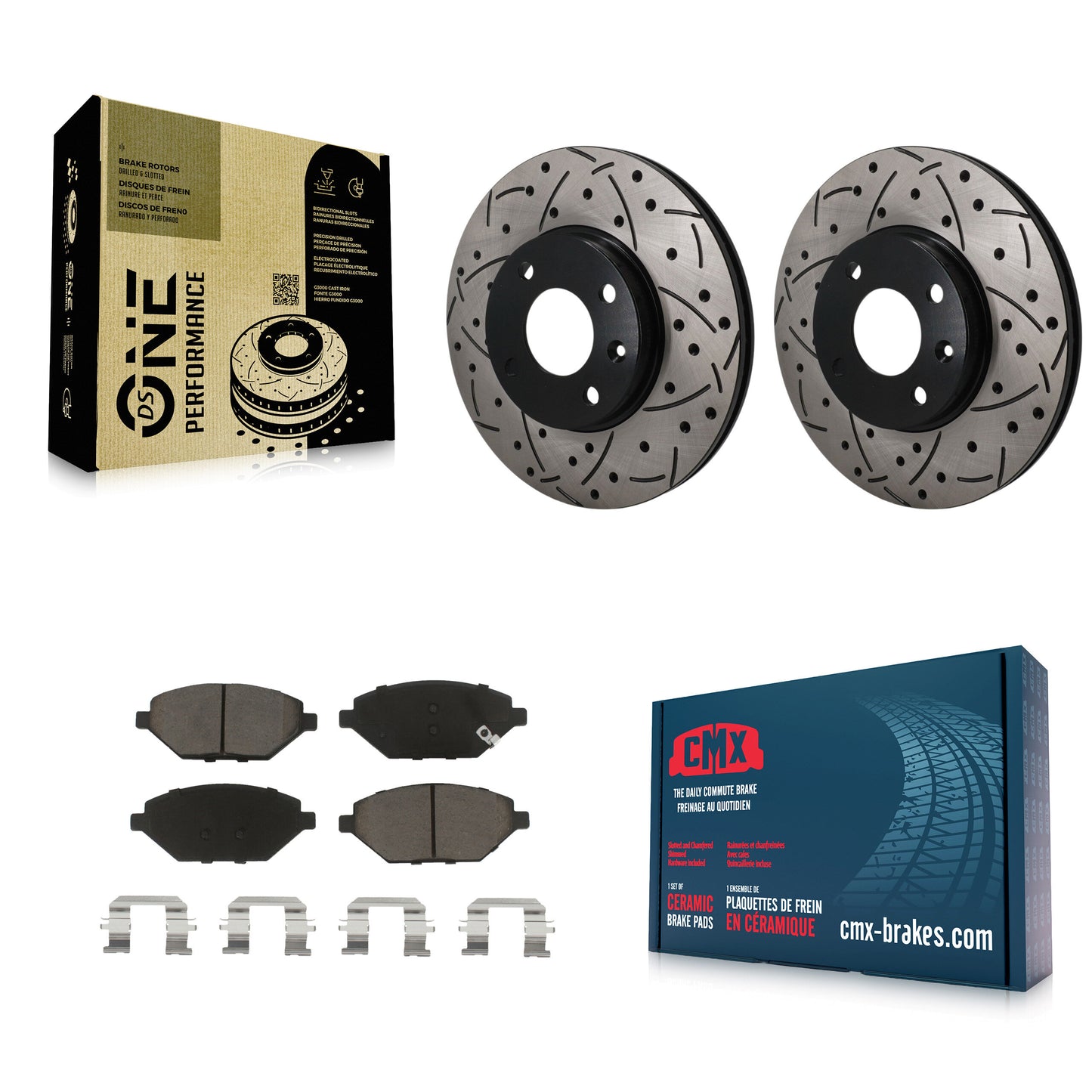 [Avant] Disque et plaquette de frein pour 2016-2022 Chevrolet Spark KDC-101819