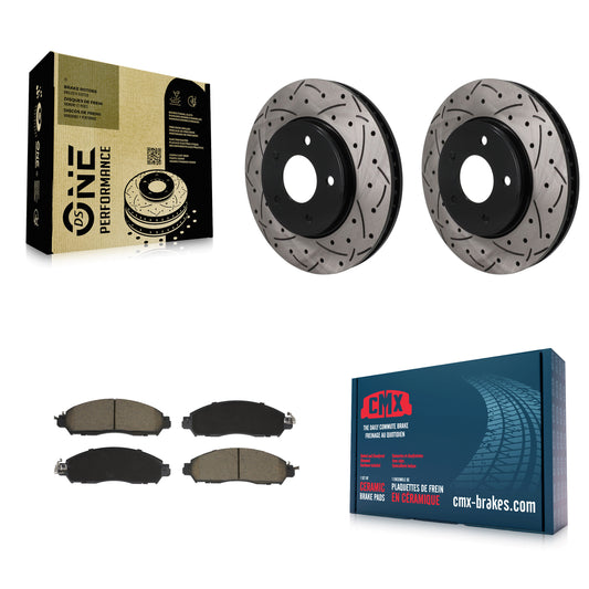 [Avant] Disque et plaquette de frein pour Nissan LEAF NV200 KDC-101824