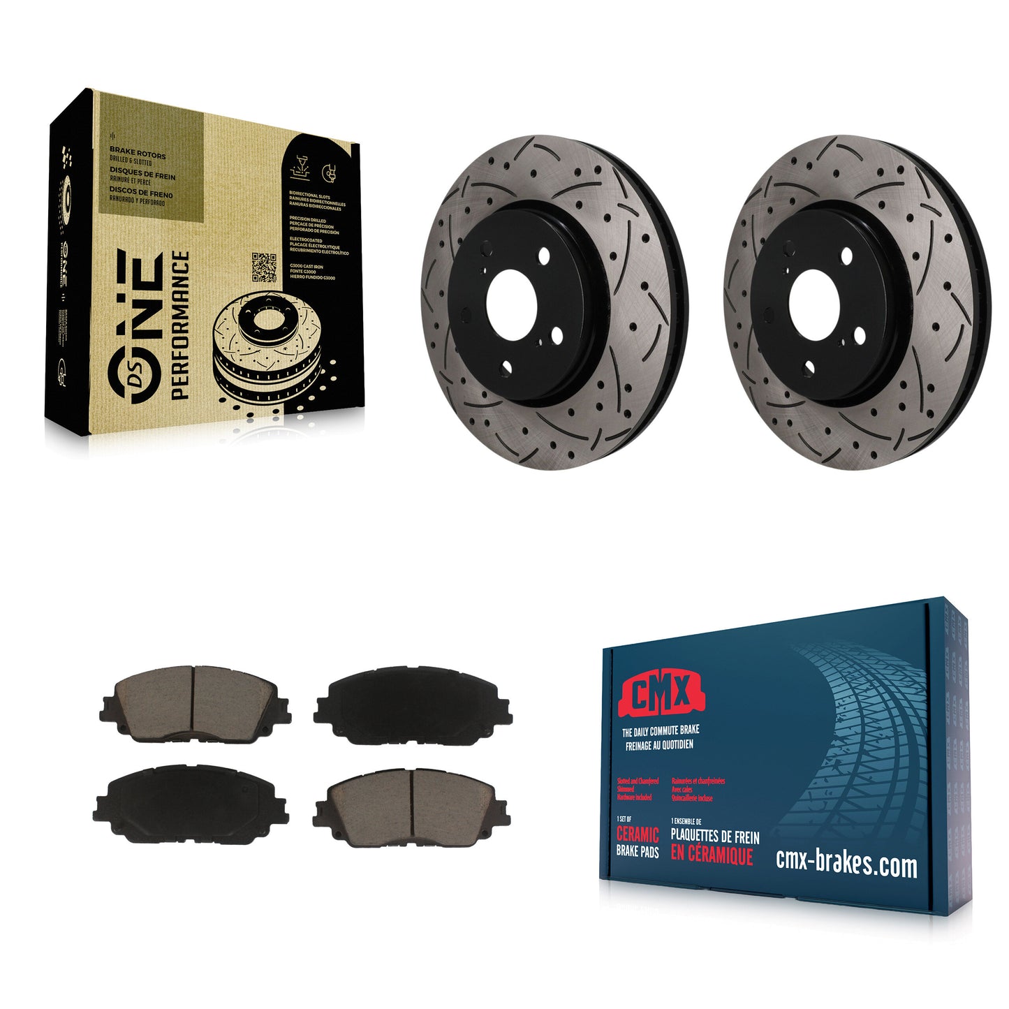 [Avant] Disque et plaquette de frein pour Toyota C-HR KDC-101831