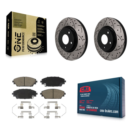 [Avant] Disque et plaquette de frein pour 2020-2023 Mazda CX-30 KDC-101833