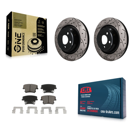 [Arrière] Disque et plaquette de frein pour 15 Dodge Charger R T Scat Pack with 6.4L KDC-101838
