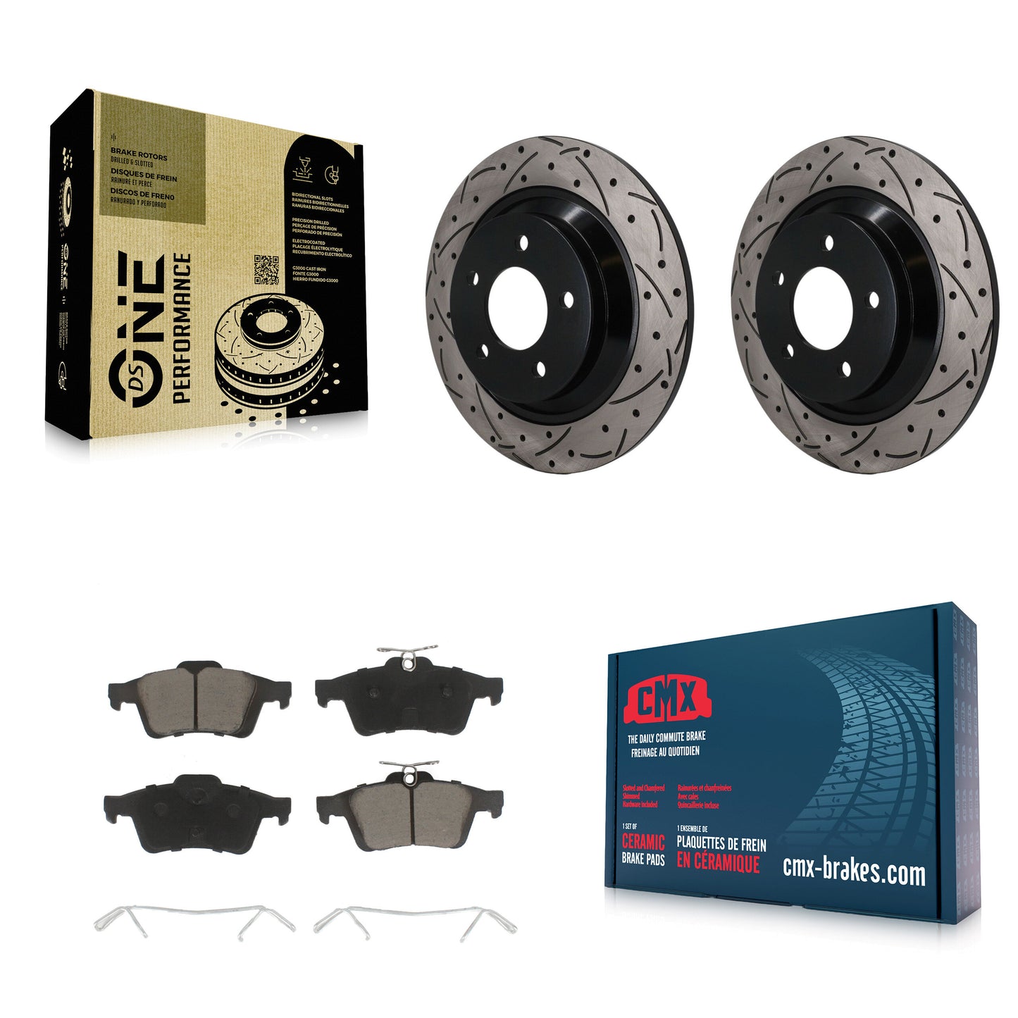 [Arrière] Disque et plaquette de frein pour Mazda 5 KDC-101839